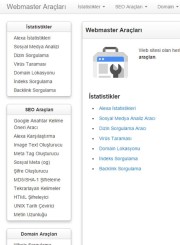 Php Webmaster Araçları Scripti